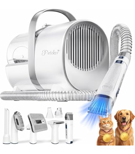 AIRROBO 犬 バリカン ペット用バリカンセット 12000Pa 超強力吸引 犬用バリカン AIRROBO ペット用バリカンセット グルーミング掃除機